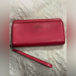 Kate Spade Full Sized pink Wallet